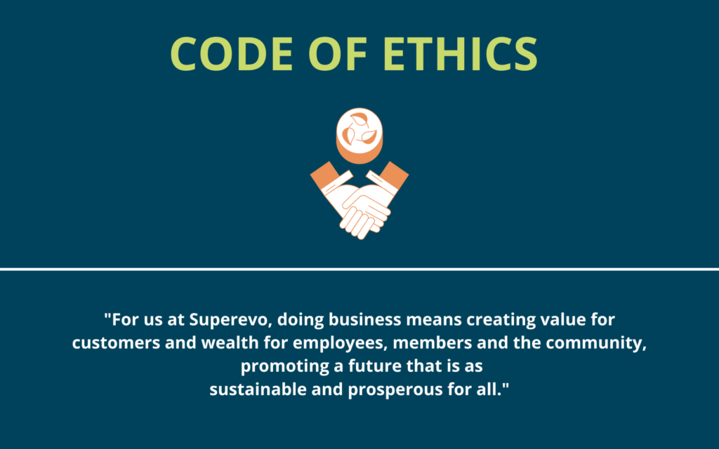 Superevo adopts its CODE OF ETHICS